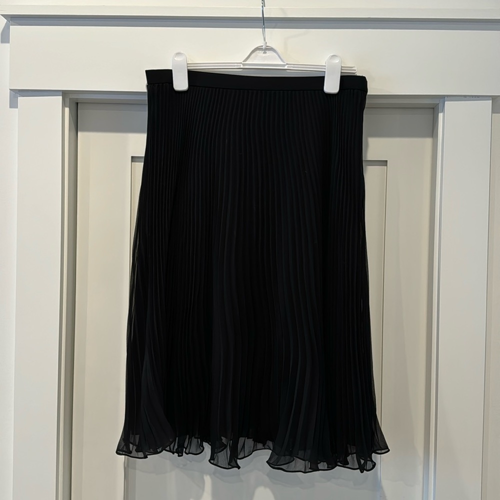 Black Polo Ralph Lauren Midi Skirt - Size 12